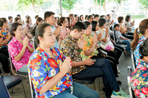 มรภ.เทพสตรี จัดงานทำบุญกลางบ้าน 