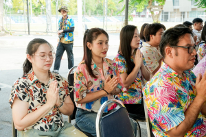 มรภ.เทพสตรี จัดงานทำบุญกลางบ้าน 