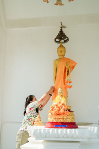 มรภ.เทพสตรี จัดงานทำบุญกลางบ้าน 
