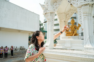 มรภ.เทพสตรี จัดงานทำบุญกลางบ้าน 