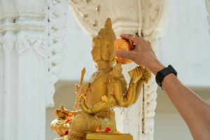 มรภ.เทพสตรี จัดงานทำบุญกลางบ้าน 
