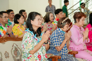 มรภ.เทพสตรี จัดงานทำบุญกลางบ้าน 