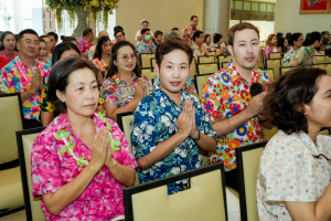 มรภ.เทพสตรี จัดงานทำบุญกลางบ้าน 