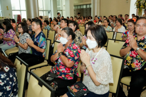 มรภ.เทพสตรี จัดงานทำบุญกลางบ้าน 