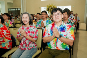 มรภ.เทพสตรี จัดงานทำบุญกลางบ้าน 