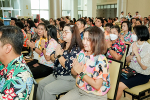 มรภ.เทพสตรี จัดงานทำบุญกลางบ้าน 