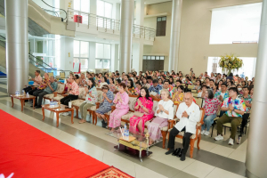 มรภ.เทพสตรี จัดงานทำบุญกลางบ้าน 