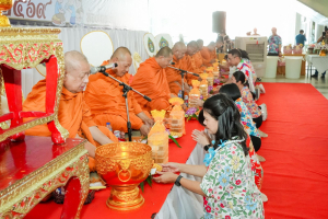 มรภ.เทพสตรี จัดงานทำบุญกลางบ้าน 