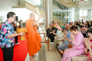 มรภ.เทพสตรี จัดงานทำบุญกลางบ้าน 