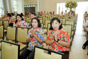 มรภ.เทพสตรี จัดงานทำบุญกลางบ้าน 
