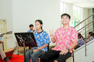 มรภ.เทพสตรี จัดงานทำบุญกลางบ้าน 