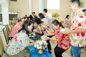 มรภ.เทพสตรี จัดงานทำบุญกลางบ้าน 