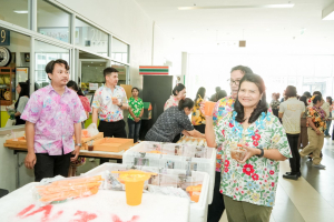 มรภ.เทพสตรี จัดงานทำบุญกลางบ้าน 