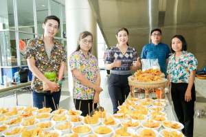 มรภ.เทพสตรี จัดงานทำบุญกลางบ้าน 