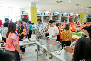 มรภ.เทพสตรี จัดงานทำบุญกลางบ้าน 