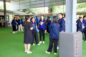 คณะครุศาสตร์ มรภ.เทพสตรี นำผู้บริหารและครู รร.สาธิต มรภ.เทพสตรี ศึกษาดูงาน รร.สาธิต 
