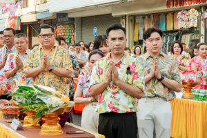 มรภ.เทพสตรี ร่วมพิธีทำบุญตักบาตรและสรงน้ำพระ เนื่องในเทศกาลสงกรานต์ ประจำปี พ.ศ. 2569