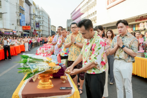 มรภ.เทพสตรี ร่วมพิธีทำบุญตักบาตรและสรงน้ำพระ เนื่องในเทศกาลสงกรานต์ ประจำปี พ.ศ. 2569