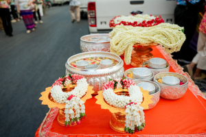 มรภ.เทพสตรี ร่วมพิธีทำบุญตักบาตรและสรงน้ำพระ เนื่องในเทศกาลสงกรานต์ ประจำปี พ.ศ. 2569