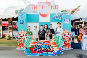 อธิการบดี มรภ.เทพสตรี นำผู้บริหาร และบุคลากร ร่วมพิธีเจริญพระพุทธมนต์ และร่วมเปิดงาน Lopburi Water Festival 2569 สืบสานประเพณีสงกรานต์