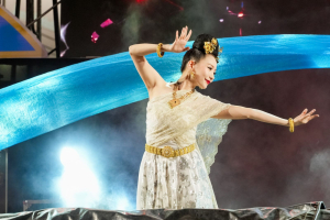 อธิการบดี มรภ.เทพสตรี นำผู้บริหาร และบุคลากร ร่วมพิธีเจริญพระพุทธมนต์ และร่วมเปิดงาน Lopburi Water Festival 2569 สืบสานประเพณีสงกรานต์