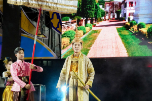 อธิการบดี มรภ.เทพสตรี นำผู้บริหาร และบุคลากร ร่วมพิธีเจริญพระพุทธมนต์ และร่วมเปิดงาน Lopburi Water Festival 2569 สืบสานประเพณีสงกรานต์