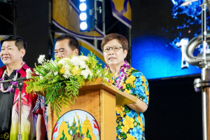 อธิการบดี มรภ.เทพสตรี นำผู้บริหาร และบุคลากร ร่วมพิธีเจริญพระพุทธมนต์ และร่วมเปิดงาน Lopburi Water Festival 2569 สืบสานประเพณีสงกรานต์