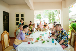 อธิการบดี มรภ.เทพสตรี ร่วมงานสืบสานประเพณีรดน้ำดำหัวขอพร เนื่องในโอกาสประเพณีวันสงกรานต์ ประจำปี พ.ศ. 2569