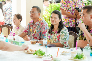 อธิการบดี มรภ.เทพสตรี ร่วมงานสืบสานประเพณีรดน้ำดำหัวขอพร เนื่องในโอกาสประเพณีวันสงกรานต์ ประจำปี พ.ศ. 2569