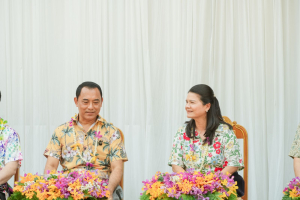 อธิการบดี มรภ.เทพสตรี ร่วมงานสืบสานประเพณีรดน้ำดำหัวขอพร เนื่องในโอกาสประเพณีวันสงกรานต์ ประจำปี พ.ศ. 2569