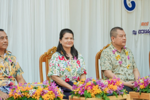 อธิการบดี มรภ.เทพสตรี ร่วมงานสืบสานประเพณีรดน้ำดำหัวขอพร เนื่องในโอกาสประเพณีวันสงกรานต์ ประจำปี พ.ศ. 2569