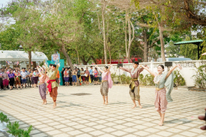 อธิการบดี มรภ.เทพสตรี ร่วมงานสืบสานประเพณีรดน้ำดำหัวขอพร เนื่องในโอกาสประเพณีวันสงกรานต์ ประจำปี พ.ศ. 2569