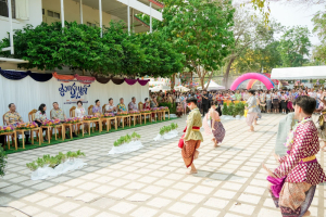 อธิการบดี มรภ.เทพสตรี ร่วมงานสืบสานประเพณีรดน้ำดำหัวขอพร เนื่องในโอกาสประเพณีวันสงกรานต์ ประจำปี พ.ศ. 2569