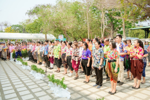 อธิการบดี มรภ.เทพสตรี ร่วมงานสืบสานประเพณีรดน้ำดำหัวขอพร เนื่องในโอกาสประเพณีวันสงกรานต์ ประจำปี พ.ศ. 2569
