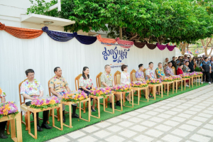 อธิการบดี มรภ.เทพสตรี ร่วมงานสืบสานประเพณีรดน้ำดำหัวขอพร เนื่องในโอกาสประเพณีวันสงกรานต์ ประจำปี พ.ศ. 2569