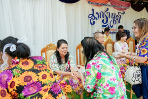 อธิการบดี มรภ.เทพสตรี ร่วมงานสืบสานประเพณีรดน้ำดำหัวขอพร เนื่องในโอกาสประเพณีวันสงกรานต์ ประจำปี พ.ศ. 2569