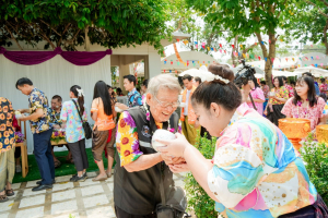 อธิการบดี มรภ.เทพสตรี ร่วมงานสืบสานประเพณีรดน้ำดำหัวขอพร เนื่องในโอกาสประเพณีวันสงกรานต์ ประจำปี พ.ศ. 2569