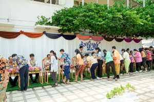 อธิการบดี มรภ.เทพสตรี ร่วมงานสืบสานประเพณีรดน้ำดำหัวขอพร เนื่องในโอกาสประเพณีวันสงกรานต์ ประจำปี พ.ศ. 2569