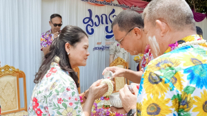 อธิการบดี มรภ.เทพสตรี ร่วมงานสืบสานประเพณีรดน้ำดำหัวขอพร เนื่องในโอกาสประเพณีวันสงกรานต์ ประจำปี พ.ศ. 2569