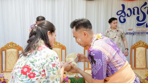 อธิการบดี มรภ.เทพสตรี ร่วมงานสืบสานประเพณีรดน้ำดำหัวขอพร เนื่องในโอกาสประเพณีวันสงกรานต์ ประจำปี พ.ศ. 2569