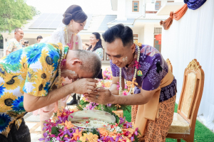 อธิการบดี มรภ.เทพสตรี ร่วมงานสืบสานประเพณีรดน้ำดำหัวขอพร เนื่องในโอกาสประเพณีวันสงกรานต์ ประจำปี พ.ศ. 2569