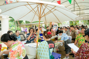 อธิการบดี มรภ.เทพสตรี ร่วมงานสืบสานประเพณีรดน้ำดำหัวขอพร เนื่องในโอกาสประเพณีวันสงกรานต์ ประจำปี พ.ศ. 2569