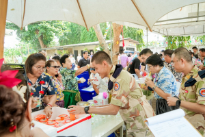 อธิการบดี มรภ.เทพสตรี ร่วมงานสืบสานประเพณีรดน้ำดำหัวขอพร เนื่องในโอกาสประเพณีวันสงกรานต์ ประจำปี พ.ศ. 2569