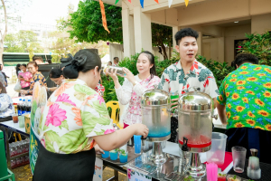 อธิการบดี มรภ.เทพสตรี ร่วมงานสืบสานประเพณีรดน้ำดำหัวขอพร เนื่องในโอกาสประเพณีวันสงกรานต์ ประจำปี พ.ศ. 2569