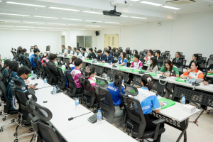 มรภ.เทพสตรี ต้อนรับคณะศึกษาดูงาน มรภ.เพชรบุรี ร่วมแลกเปลี่ยนเรียนรู้งานด้านกิจการนักศึกษาในบริบทปัจจุบัน