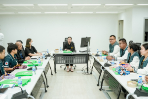 มรภ.เทพสตรี ต้อนรับคณะศึกษาดูงาน มรภ.เพชรบุรี ร่วมแลกเปลี่ยนเรียนรู้งานด้านกิจการนักศึกษาในบริบทปัจจุบัน