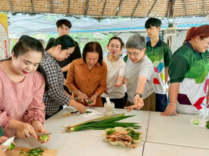คณะวิทยาการจัดการ มรภ.เทพสตรี ลงพื้นที่ถ่ายทอดเทคโนโลยีการแปรรูปสมุนไพร เสริมสร้างรายได้แก่กลุ่มวิสาหกิจชุมชนภูมิธาราพรรณ จ.สระบุรี