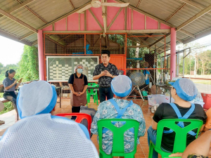ศูนย์ส่งเสริมการจัดการศึกษาตามพระบรมราโชบาย มรภ.เทพสตรี สานต่อศาสตร์พระราชา ลงพื้นที่ถ่ายทอดทักษะการทำปลาส้ม เสริมสร้างอาชีพแก่ชุมชน ต.โพสังโฆ จ.สิงห์บุรี