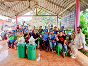 ศูนย์ส่งเสริมการจัดการศึกษาตามพระบรมราโชบาย มรภ.เทพสตรี สานต่อศาสตร์พระราชา ลงพื้นที่ถ่ายทอดทักษะการทำปลาส้ม เสริมสร้างอาชีพแก่ชุมชน ต.โพสังโฆ จ.สิงห์บุรี