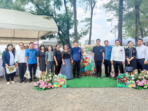 มรภ.เทพสตรี ร่วมพิธีเปิดงาน ตลาดนัดเกษตรกรสัญจร (Farmer Market) จ.ลพบุรี ครั้งที่ 1